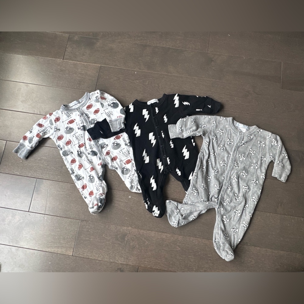 Baby Steps One Piece Footies - NEWBORN